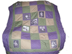 Family photo quilt